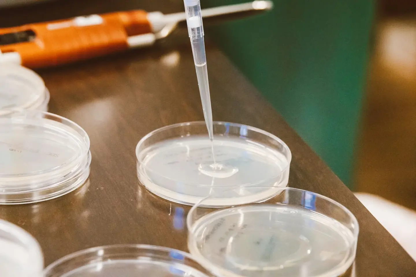Laboratory analysis under controlled conditions